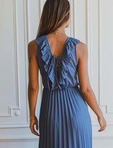 Robe bleu vintage Senna