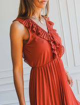 Robe terracotta Senna