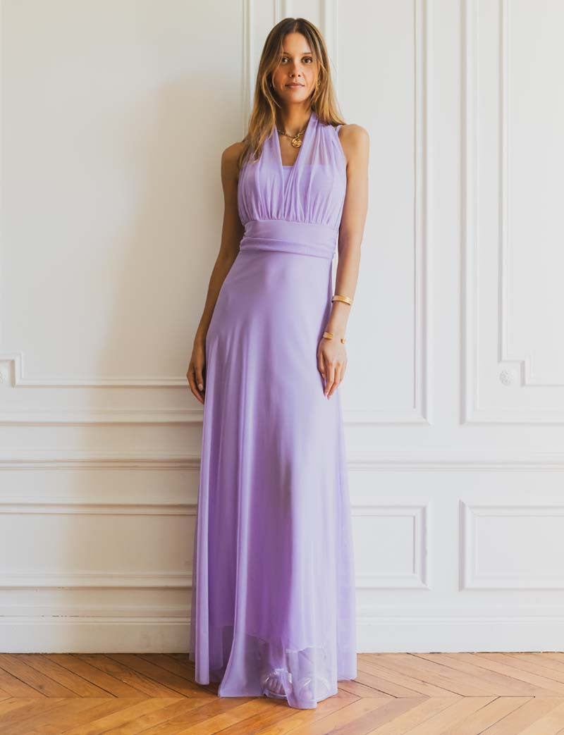 Robe lilas Maribelle