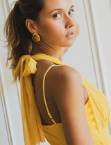 Robe jaune Maribelle