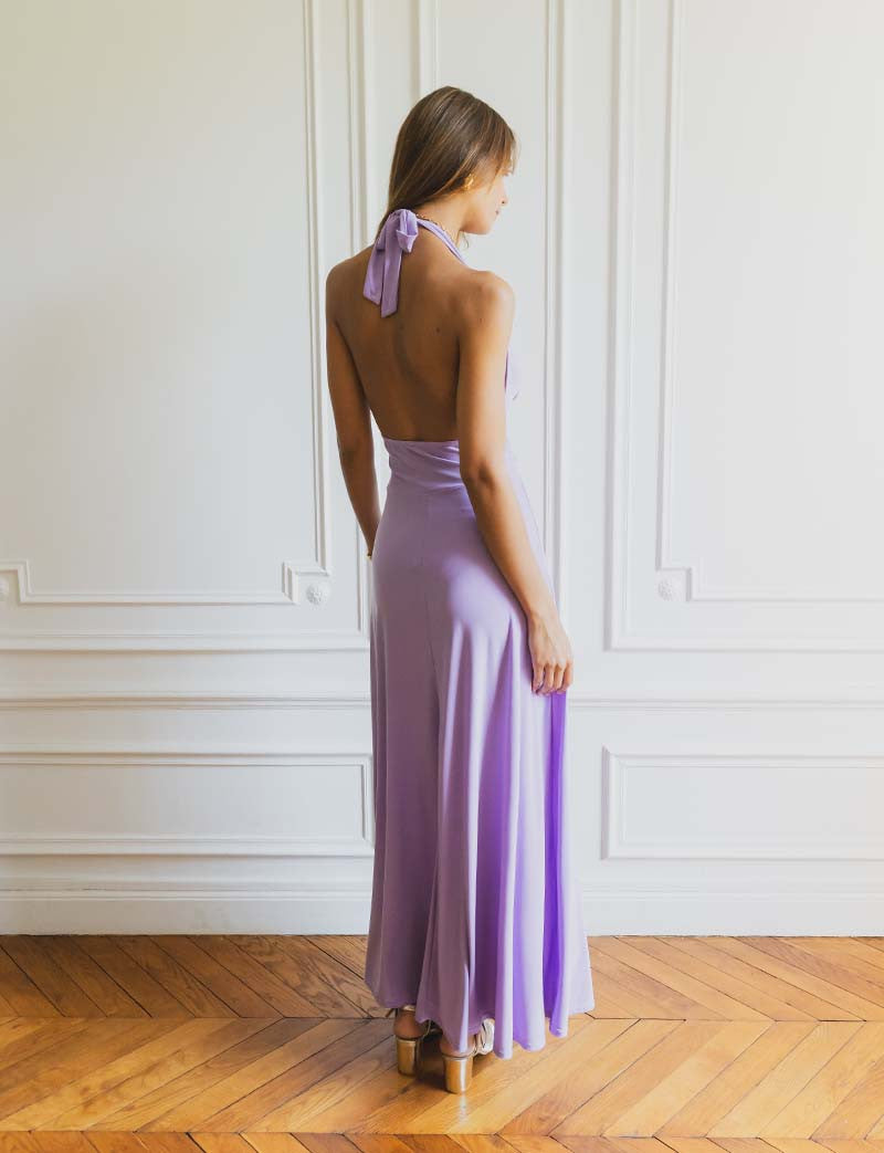 Robe lilas Mela