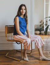Pantalón a rayas Krisa