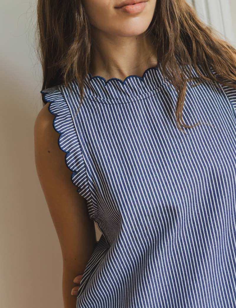 Robe à rayures Dolce