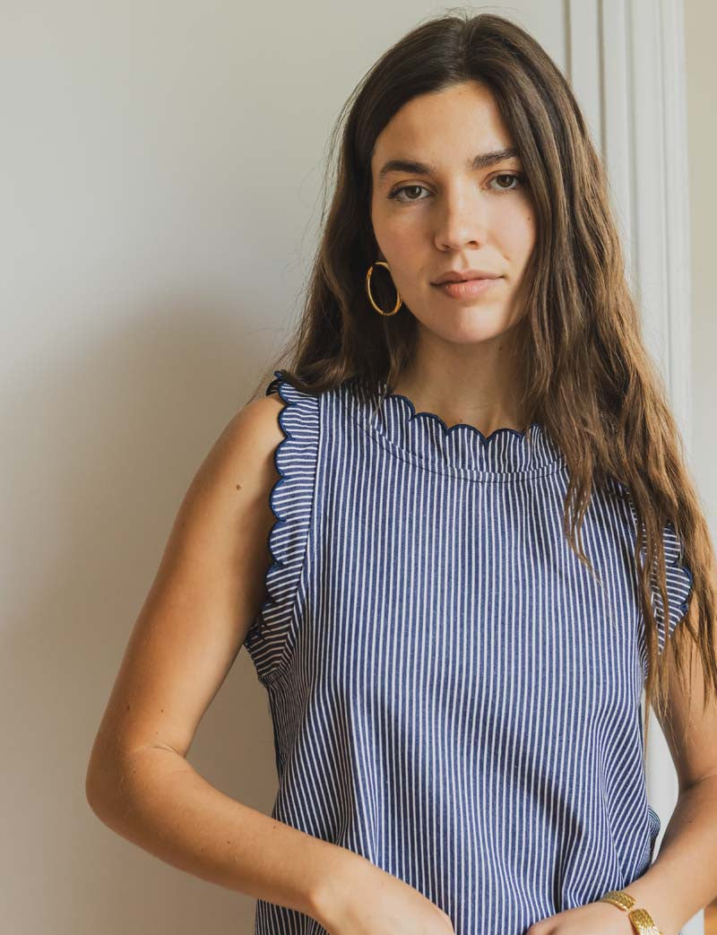 Robe à rayures Dolce