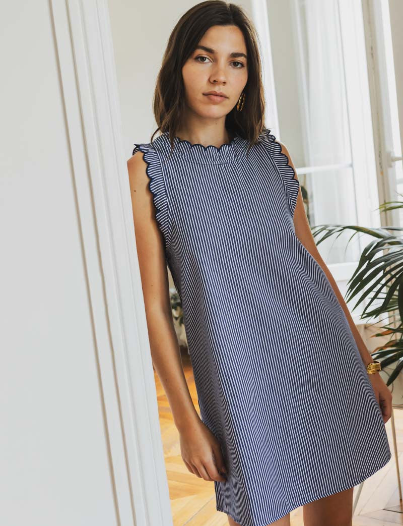 Robe à rayures Dolce