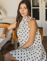 Robe à pois Ginza