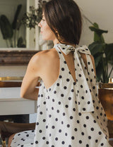 Robe à pois Ginza