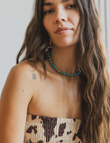 Combinaison écrue & choco Dinah