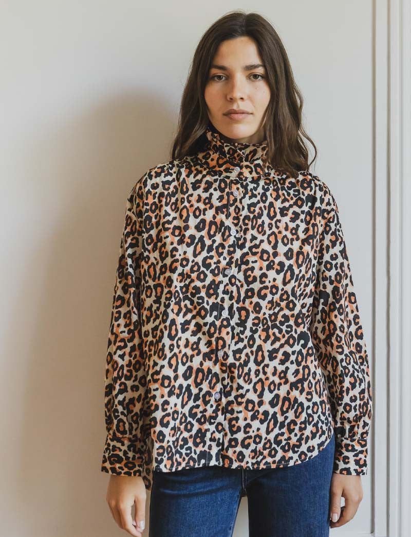 Chemise léopard Jamil