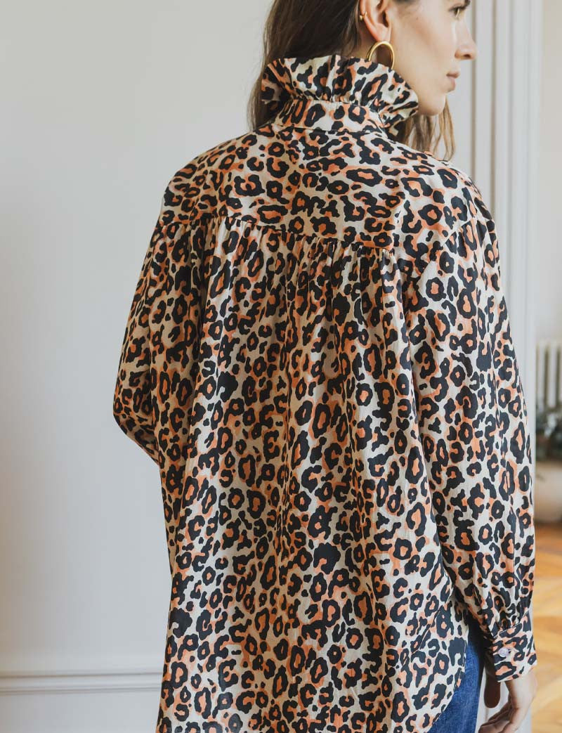 Chemise léopard Jamil