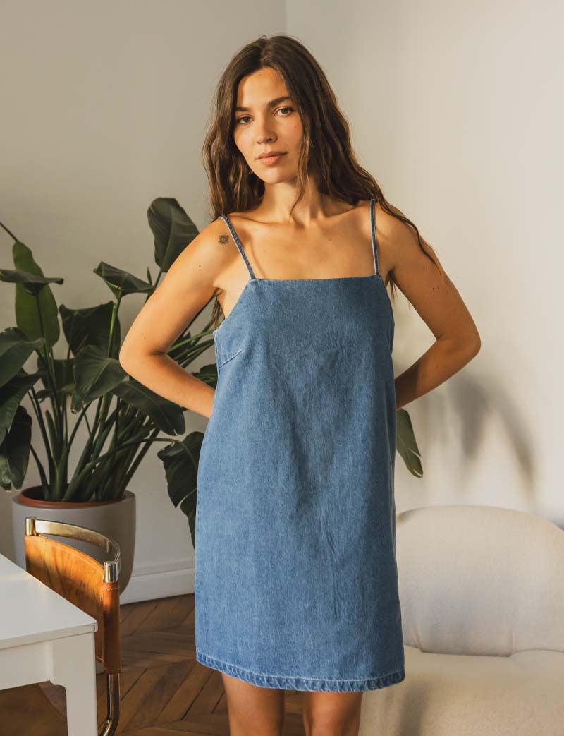 Robe en jean Tela