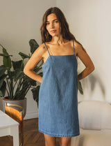Robe en jean Tela