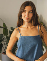 Robe en jean Tela