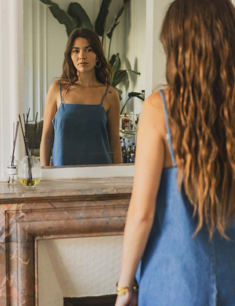 Robe en jean Tela