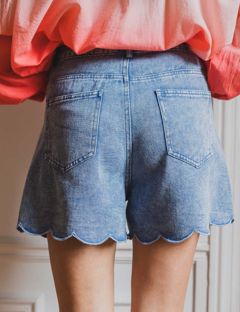 Short en jean Jojo