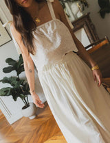 Karine ecru skirt
