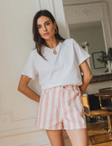 Short à rayures Kevy