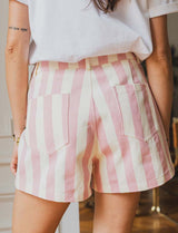 Short à rayures Kevy