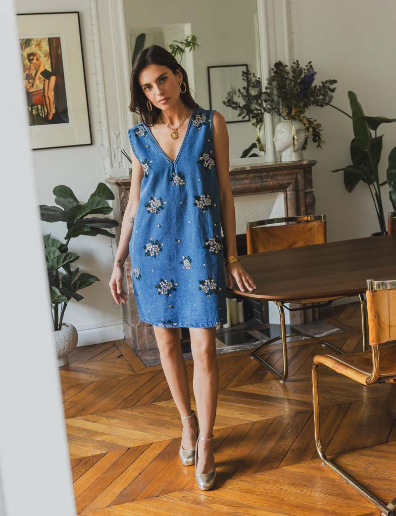 Lili denim dress