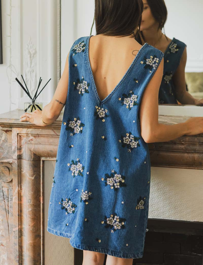 Lili denim dress