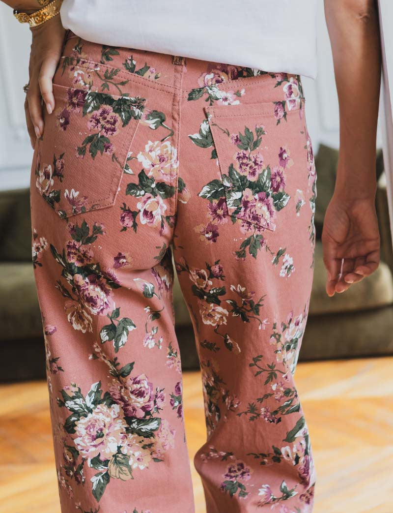 Jean blush & fleurs Benno