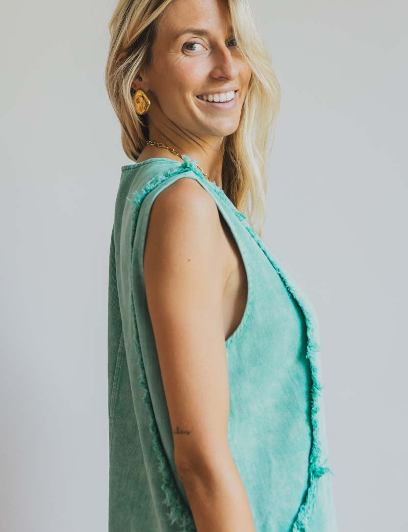 Mono corto verde Jayvin