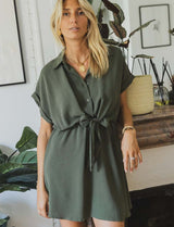Robe olive Soltan
