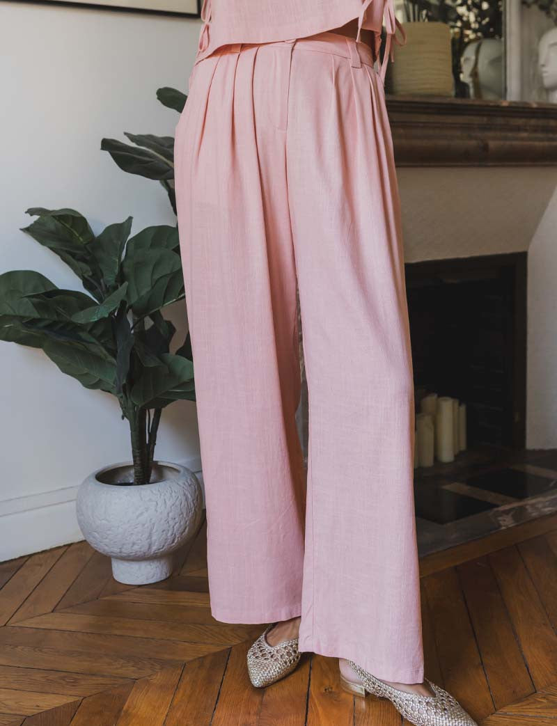 Pantalon rose Velva