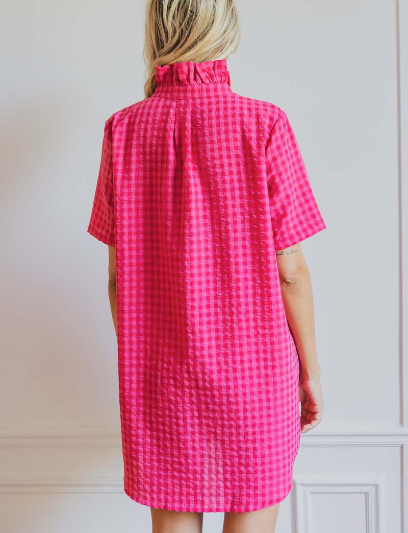 Robe fuchsia Jeanett