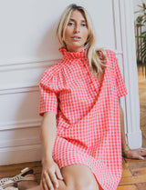 Robe corail Jeanett