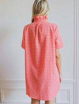 Robe corail Jeanett