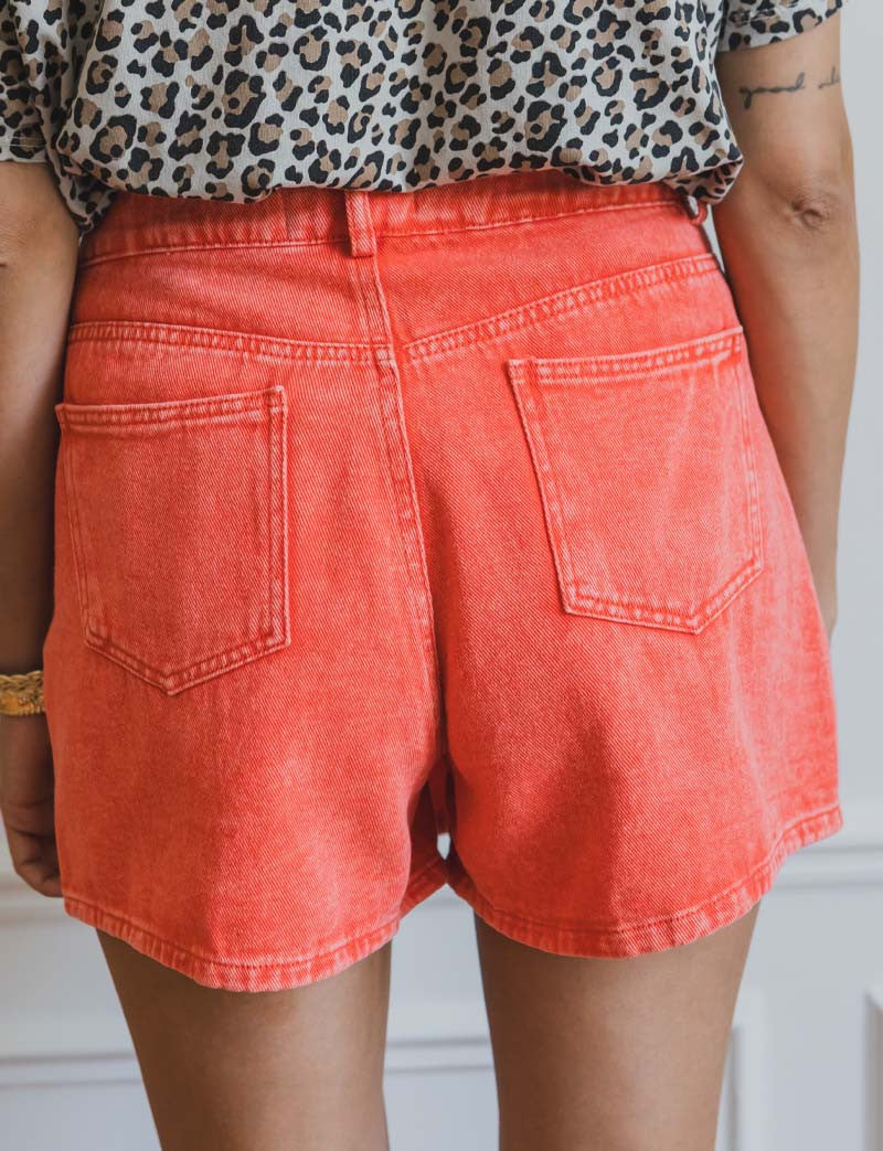 Tedd red skort
