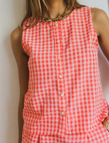 Gilet corail Alav