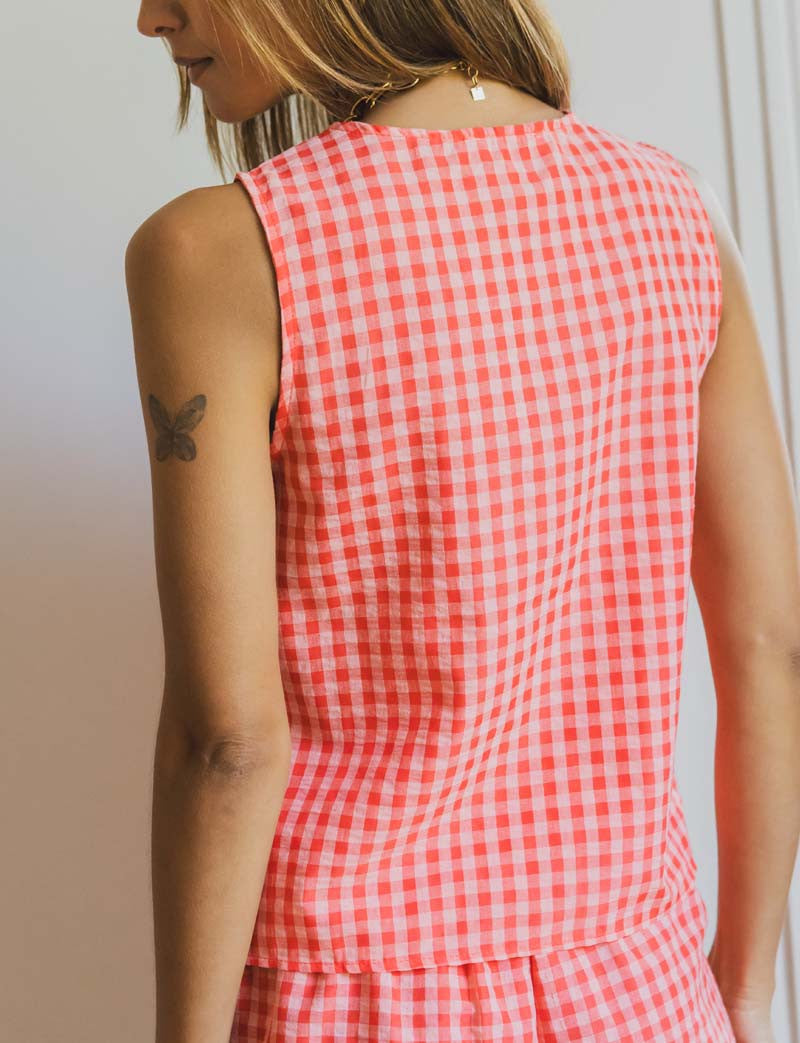 Gilet corail Alav