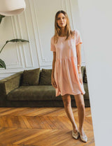 Vestido rosa Carlota