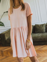 Vestido rosa Carlota