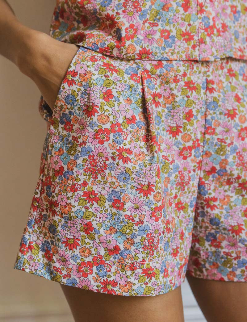 Short fleuri Flor