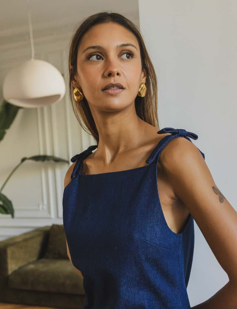 Robe bleue Lucia