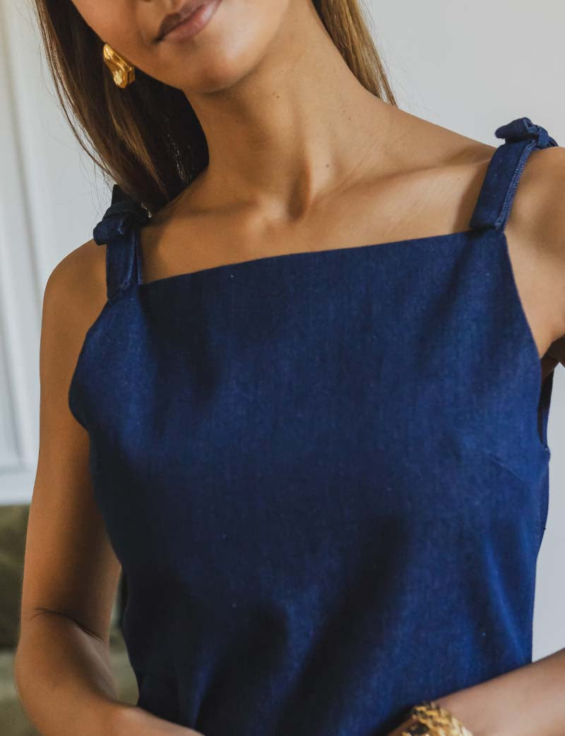 Robe bleue Lucia