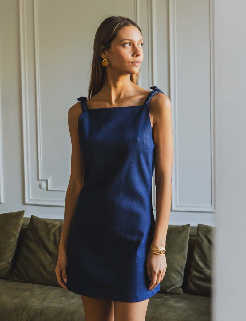 Robe bleue Lucia