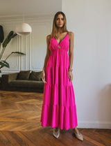 Robe fuchsia Sunniva