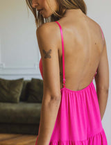 Robe fuchsia Sunniva