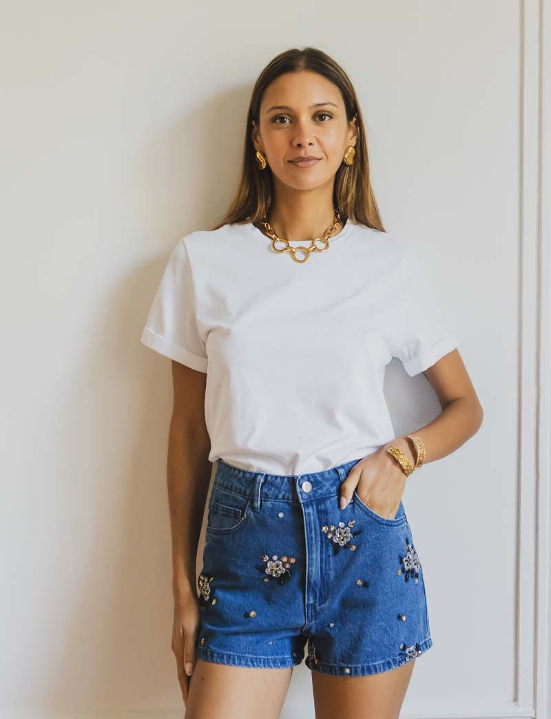 Short en jean Ama
