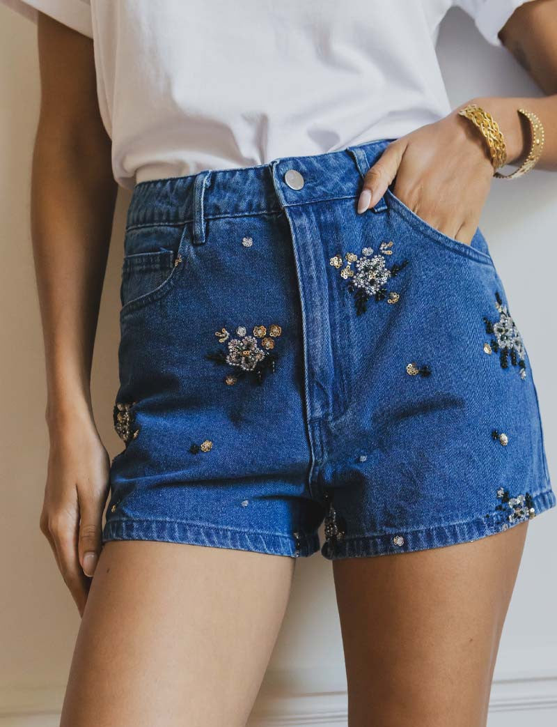 Short en jean Ama