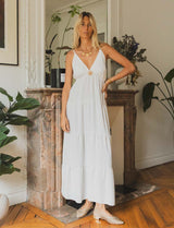 Robe blanche Sunniva