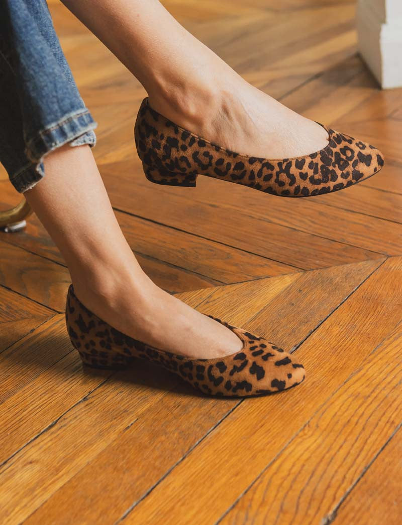 Ballerines léopard Céla