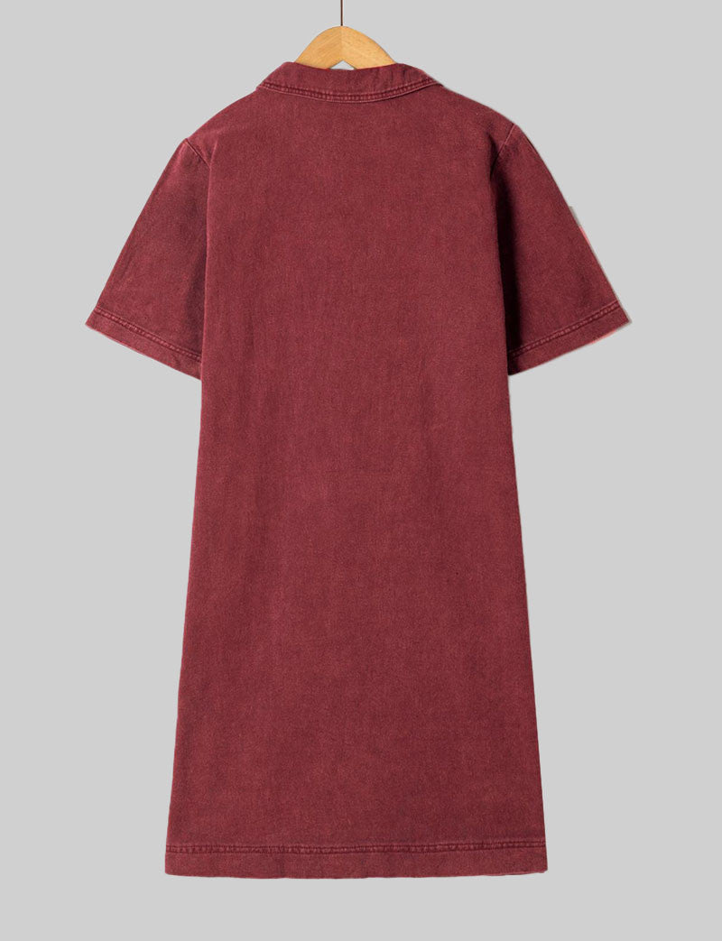 Robe bordeaux Monett