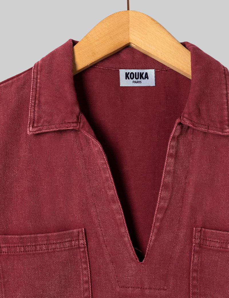 Robe bordeaux Monett