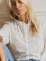 Blouse blanche Carmi