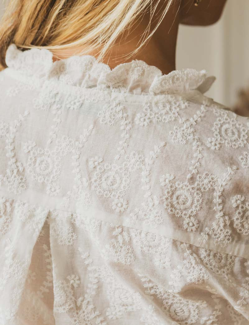 Blouse blanche Carmi